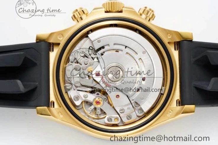 QF Dial Rubber Oysterflex on Daytona SA4130 Edition 1:1 Best Black Strap 116518 0409